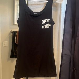 Insomniac HOUSE MUSIC ALL DAY LONG WOMENS TANK TOP MEDIUM DAY TEUP